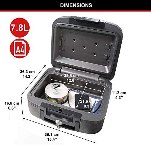Master Lock Dėžutė MasterLock LCHW20101 FireProof