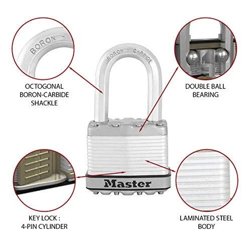 Master Lock Spynelė MasterLock M5EURDLF; 52 mm