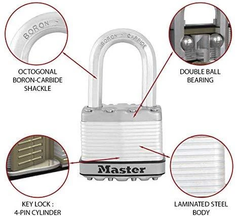 Master Lock Spynelė MasterLock M5EURDLF; 52 mm