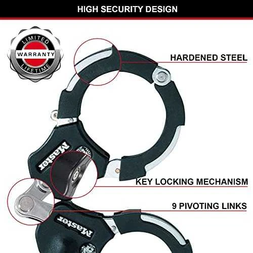 Masterlock MASTER LOCK Antrankių tipo spyna grūdinto plieno