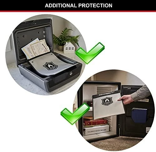 Master Lock Ugniai atsparus krepšys A4 formato dokumentams 2,8l