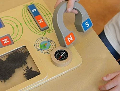 Masterkidz Magnetinė Edukacinė Lenta Kompasas Montessori