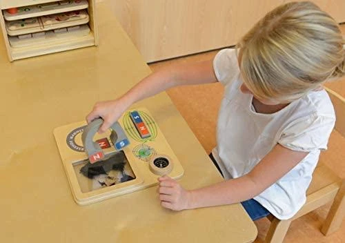Masterkidz Magnetinė Edukacinė Lenta Kompasas Montessori