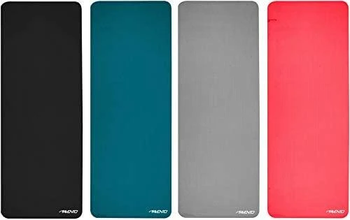 Schreuders Sport Kilimėlis fitnesui/jogai AVENTO 42MB 173x61x0,4cm Juodas