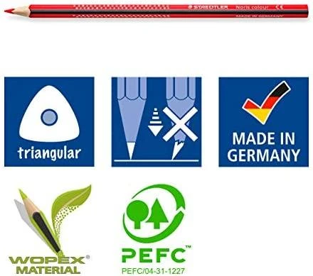 Staedtler STAEDTLER Spalvotas pieštukas Noris spalva 6