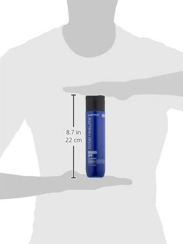 Šviesių plaukų šampūnas Matrix Brass Off Mėlyna Šampūnas 300ml