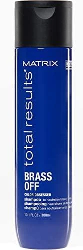 Šviesių plaukų šampūnas Matrix Brass Off Mėlyna Šampūnas 300ml