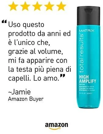 Apimtį didinantis šampūnas Matrix High Amplify Šampūnas 300ml