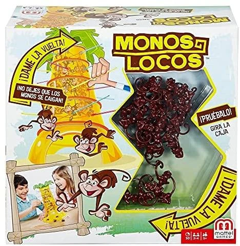 Mattel stalo žaidimas Beždžionėlės akrobatės Tumblin' Monkeys 52563
