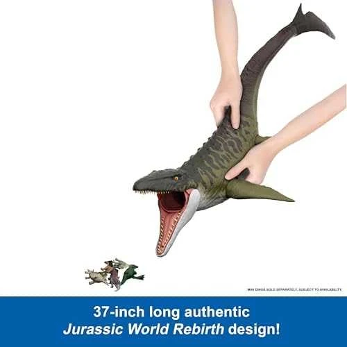 Mattel JURASSIC WORLD milžiniška figūrėlė – Super Colossal Mosa (JGB51)