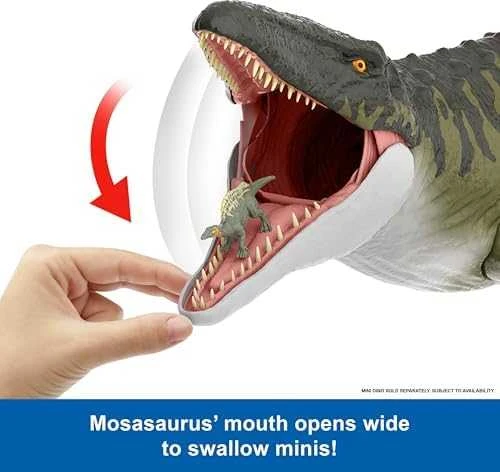 Mattel JURASSIC WORLD milžiniška figūrėlė – Super Colossal Mosa (JGB51)