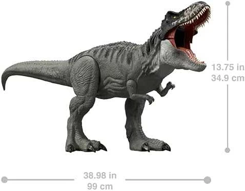 Mattel JURASSIC WORLD milžiniška figūrėlė – Super Colossal T. rex (JGB52)