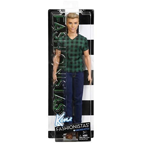 Mattel BARBIE Fashionistas lėlė Kenas, 3 asort, DWK44