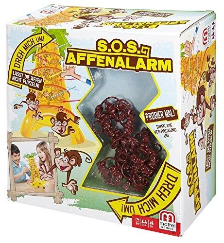 Mattel stalo žaidimas Beždžionėlės akrobatės Tumblin' Monkeys 52563