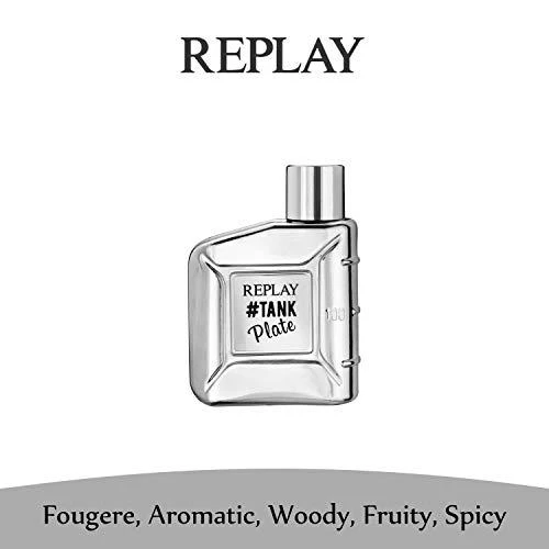 Replay Tank Plate For Him EDT tualetinis vanduo vyrams, 100 ml