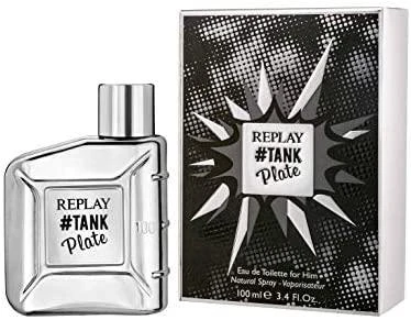 Replay Tank Plate For Him EDT tualetinis vanduo vyrams, 100 ml