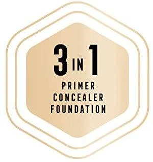 Max Factor Facefinity All Day Flawless Vegan Matte Primer Maskuoklis ir Foundation 3-In-1 33 Crystal rausvas gelsvas SPF 20, 30 ml