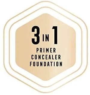 Max Factor Facefinity All Day Flawless Vegan Matte Primer Maskuoklis ir Foundation 3-In-1 33 Crystal rausvas gelsvas SPF 20, 30 ml