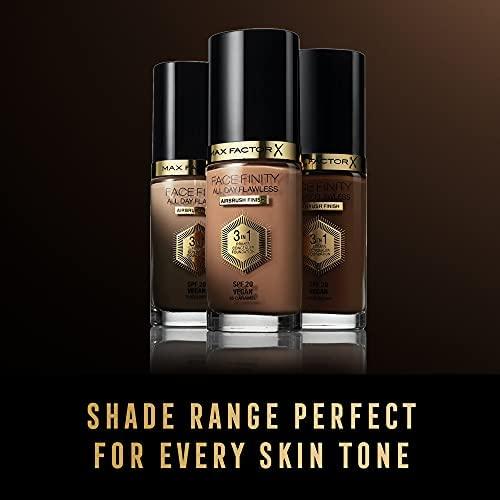 Max Factor Facefinity All Day Flawless Flexi-Hold 3in1 gruntas Maskuoklis Foundation SPF20 40, 30 ml