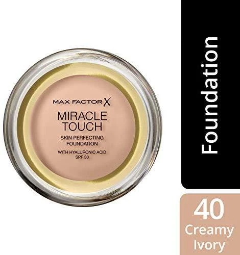 Max Factor Miracle Touch Kreminis-To-Liquid Makeup moterims, 11,5 g