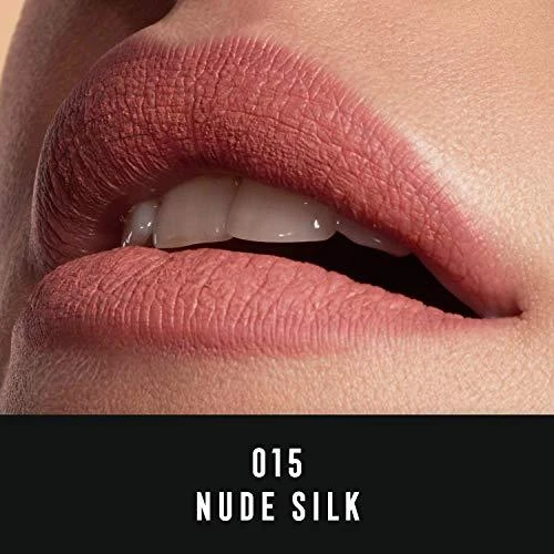 Max Factor Lipfinity Velvet Matte Lūpų dažai, 3,5 ml, spalva - 015 Nude Silk
