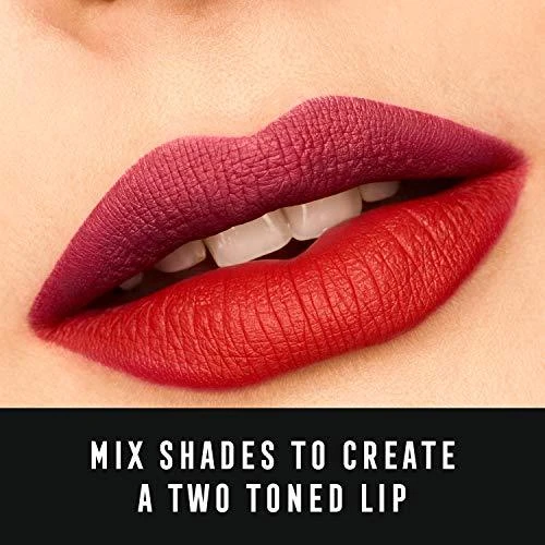 Max Factor Lipfinity Velvet Matte Lūpų dažai, 3,5 ml, spalva - 025 Red Luxury