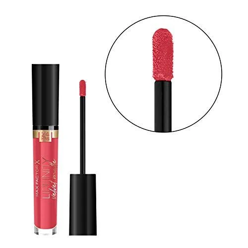 Max Factor Lipfinity Velvet Matte Lūpų dažai, 3,5 ml, spalva - 025 Red Luxury