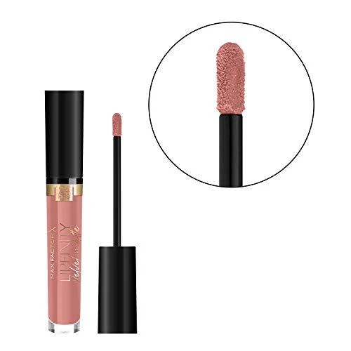 Max Factor Lipfinity Velvet Matte Lūpų dažai, 3,5 ml, spalva - 015 Nude Silk