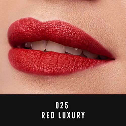 Max Factor Lipfinity Velvet Matte Lūpų dažai, 3,5 ml, spalva - 025 Red Luxury