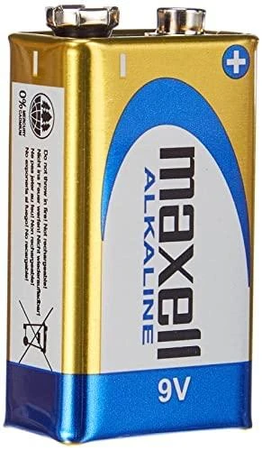 Maxell, 6LR61 baterija, 9V Alkaline (krona)
