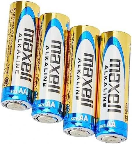 AA Baterijos - Maxell LR6, 4 Vnt. Mėlynos
