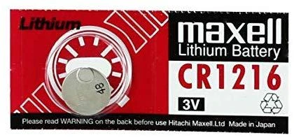 Ličio baterija 3V CR1216 Maxell 1vnt