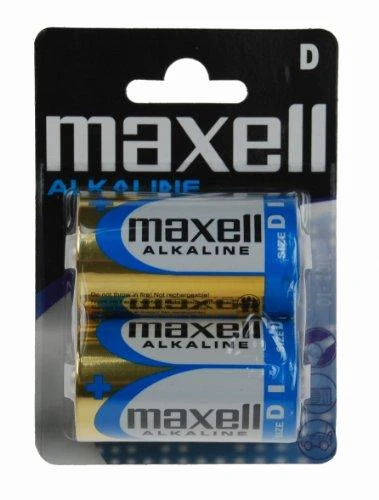 Baterijos - Maxell 161170 Vienkartinė Baterija D Šarminis