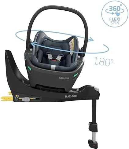 Maxi-Cosi Coral 360 i-Size automobilinė kėdutė Essential Graphite 0-13 kg