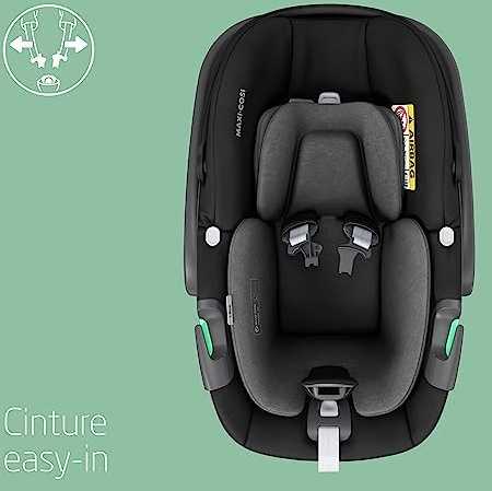 MAXI COSI automobilinė kėdutė PEBBLE 360, juoda, 8044672110