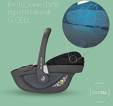 MAXI COSI automobilinė kėdutė PEBBLE 360, juoda, 8044672110