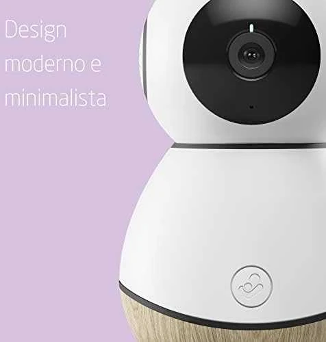 Maxi-Cosi See – internetinė kamera, WiFi HD kūdikių monitorius | Baltas mediena