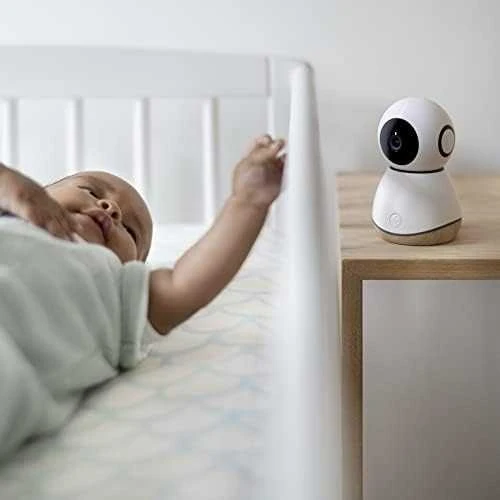 Maxi-Cosi See – internetinė kamera, WiFi HD kūdikių monitorius | Baltas mediena