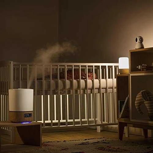 Maxi-Cosi See – internetinė kamera, WiFi HD kūdikių monitorius | Baltas mediena