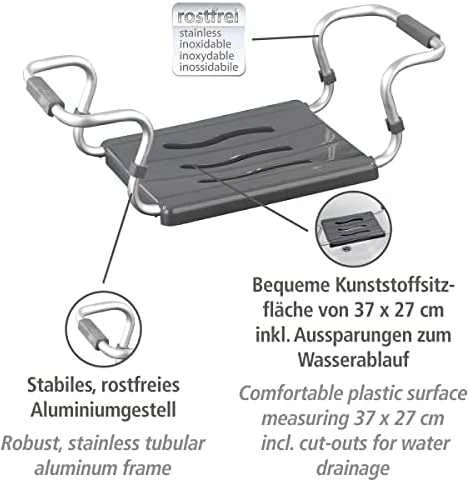 Vonia su reguliuojamu sėdynės mechanizmu SECURA, WENKO