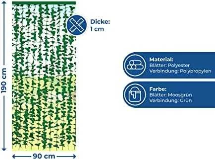 Maximex Dekoratyvinė užuolaidėlė durims LIGHT, 90 x 190 cm