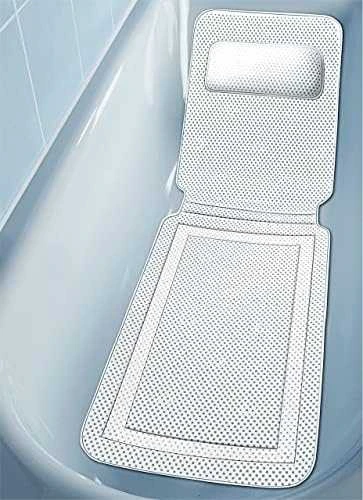 Maximex Patogus vonios įklotas, siurbtuko kilimėlis, 125 x 36 cm