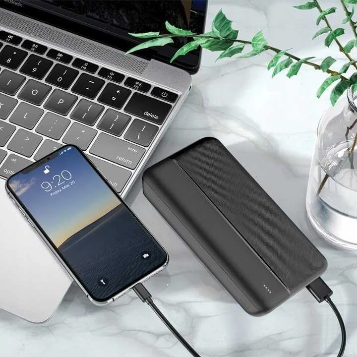 Maxlife išorinė baterija MXPB-02 30000 mAh juoda