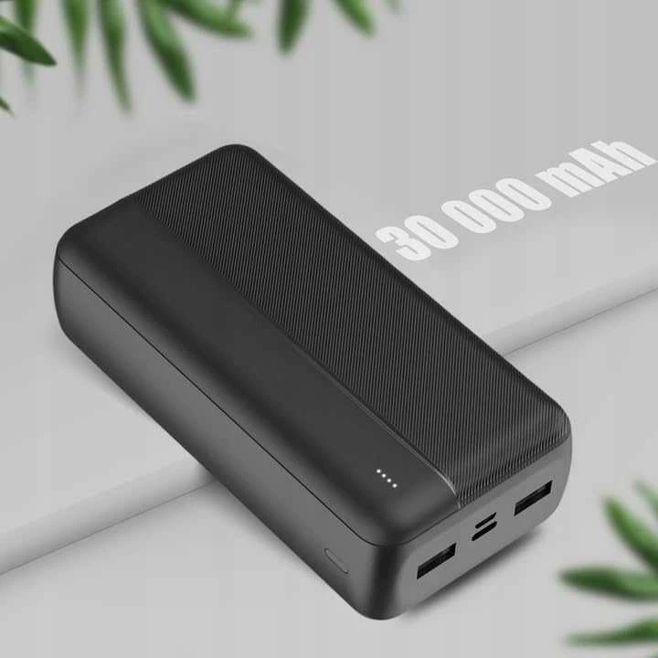 Maxlife išorinė baterija MXPB-02 30000 mAh juoda