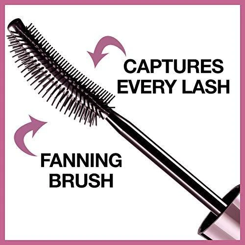 Maybelline Lash Sensational blakstienų tušas su elastomeriniu dvipusiu lenktu šepetėliu