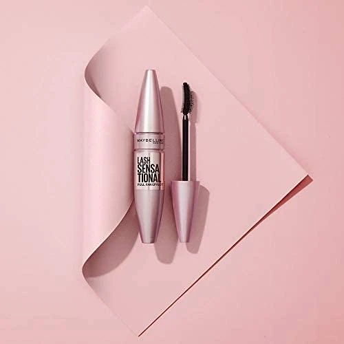 Maybelline Lash Sensational blakstienų tušas su elastomeriniu dvipusiu lenktu šepetėliu