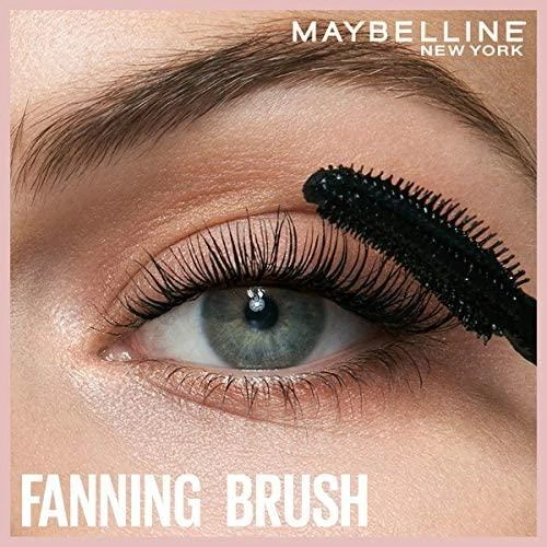 Maybelline Lash Sensational blakstienų tušas su elastomeriniu dvipusiu lenktu šepetėliu