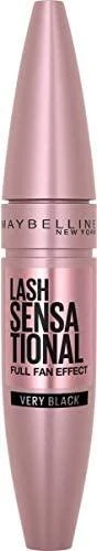 Maybelline Lash Sensational blakstienų tušas su elastomeriniu dvipusiu lenktu šepetėliu