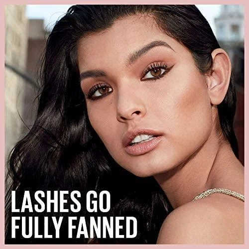 Maybelline Lash Sensational blakstienų tušas su elastomeriniu dvipusiu lenktu šepetėliu