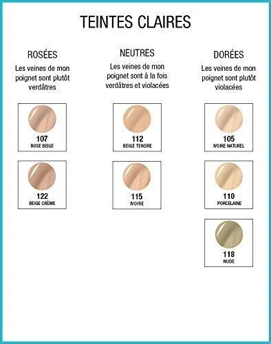 Makiažo pagrindas Maybelline Fit Me Matte+Poreless (110 Porcelain) 30ml